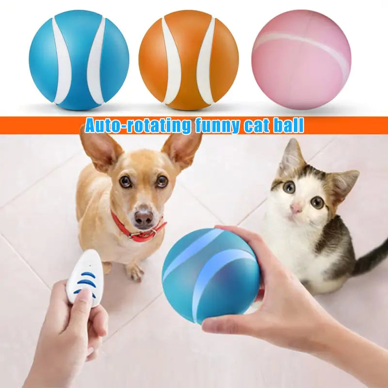 Wireless Smart Remote Control Pet Toy with LED Lights